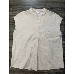 Vince Linen Blend Top size Small